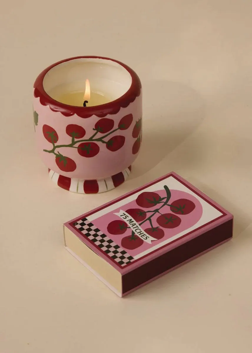 A Dopo Tomato Vine Candle - Heirloom Tomato - 8oz.