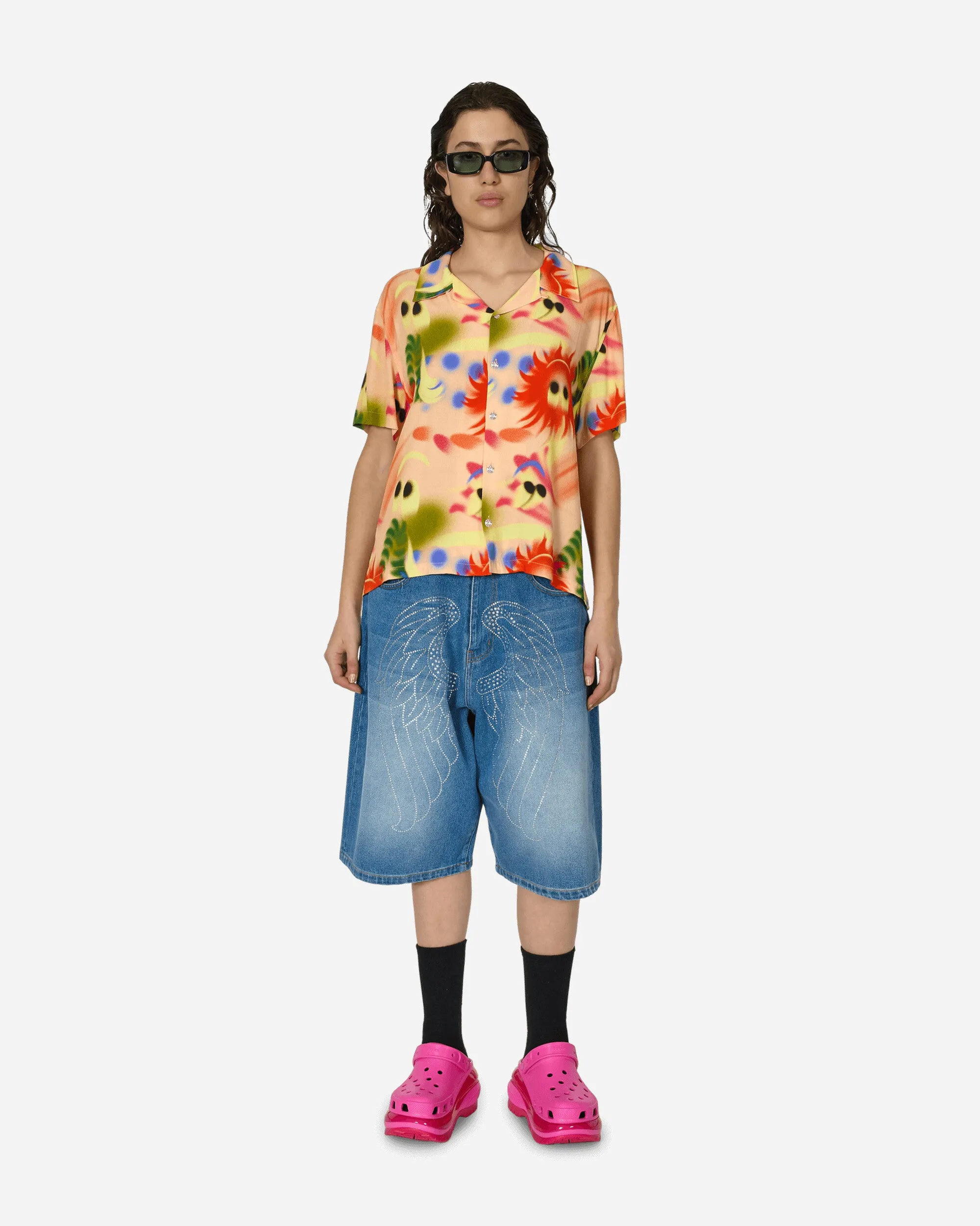 Alexis Button Up Shirt Pink / Multicolor