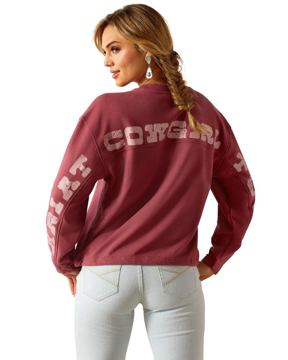 Ariat Womens Cowgirl Tough Sweatshirt