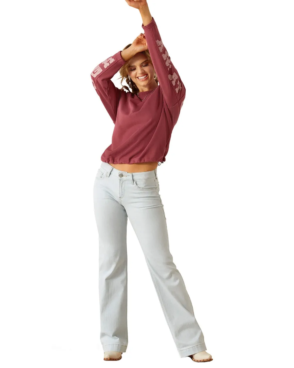 Ariat Womens Cowgirl Tough Sweatshirt