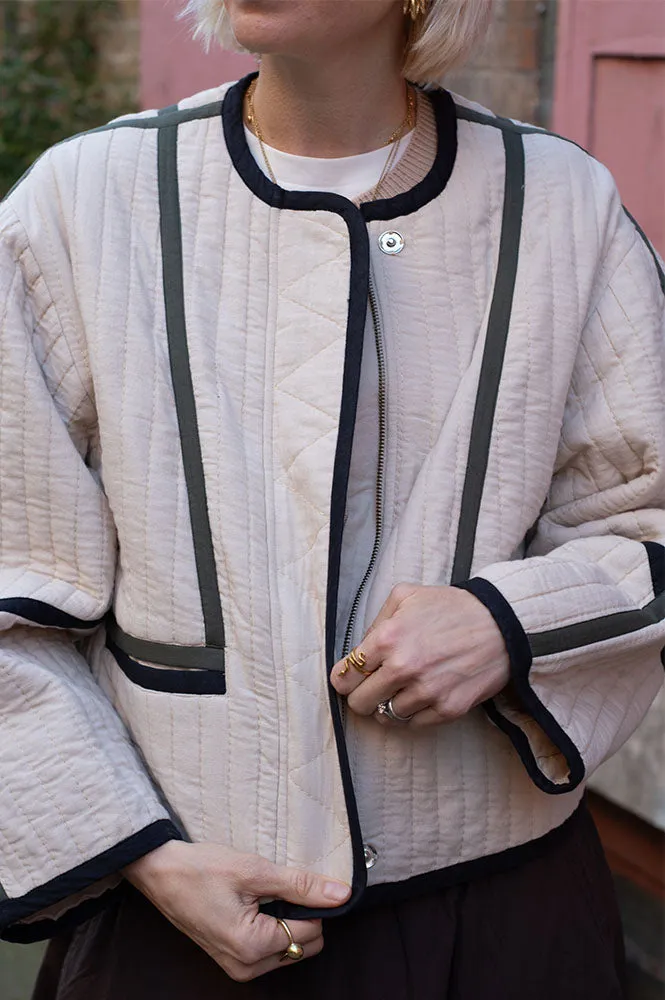 Ba&sh Chim Ecru Jacket