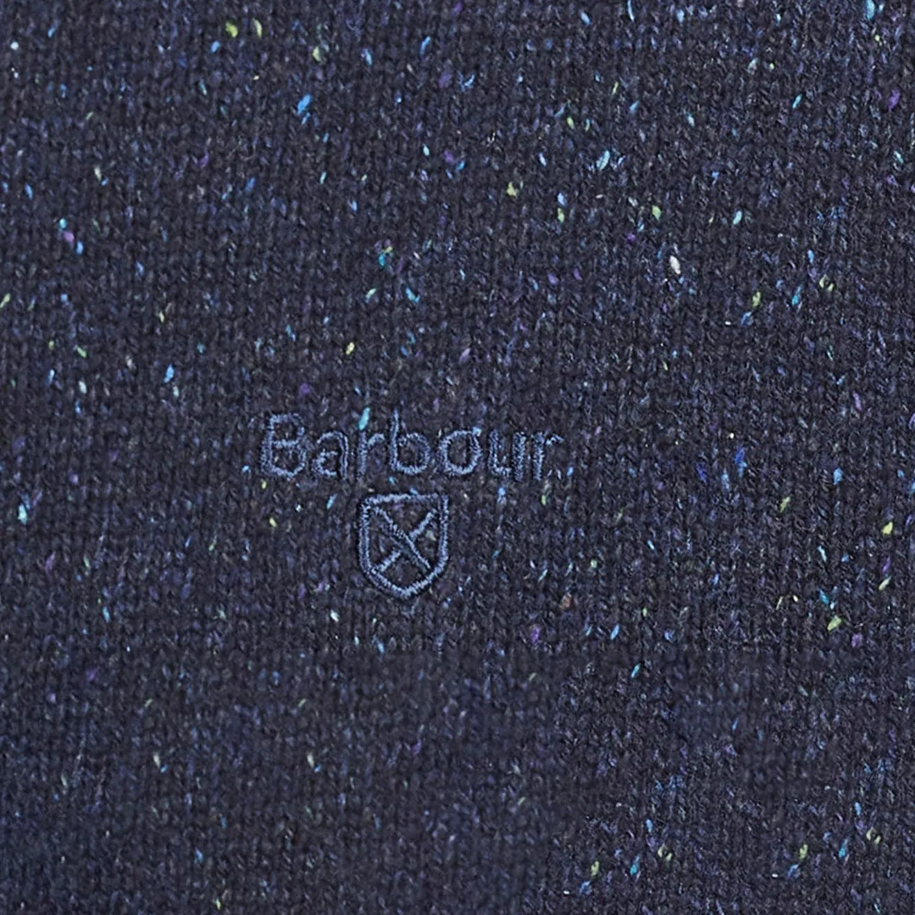 Barbour Essential Tisbury Crew Neck Sweater Navy