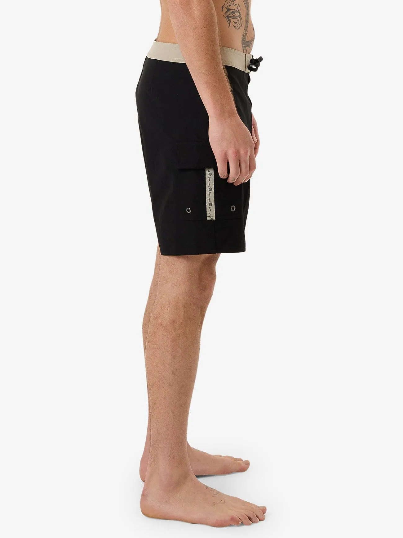 Be Adorned Boardshort - Black
