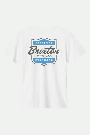 Booker S/S Standard T-Shirt - White
