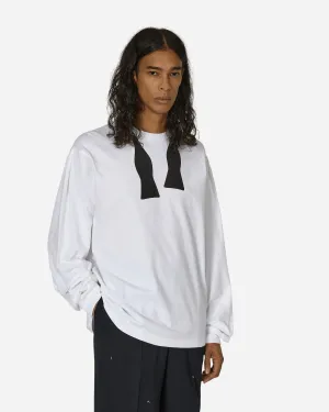 Bow Tie Longsleeve T-Shirt White