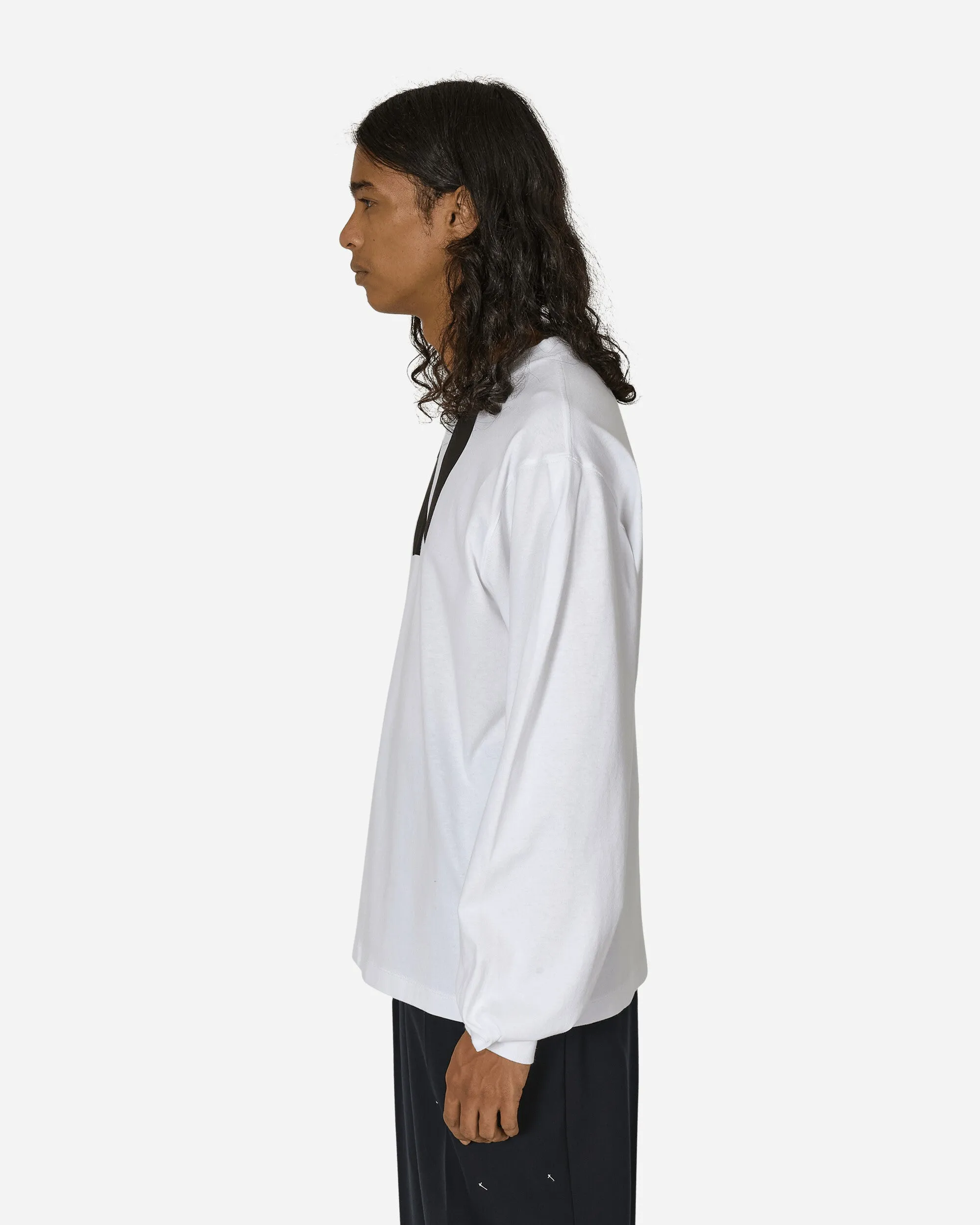 Bow Tie Longsleeve T-Shirt White