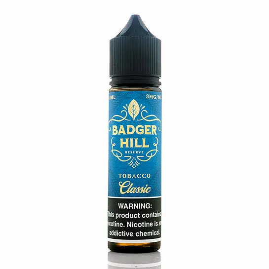 Classic - Badger Hill Reserve E-Juice (60 ml)