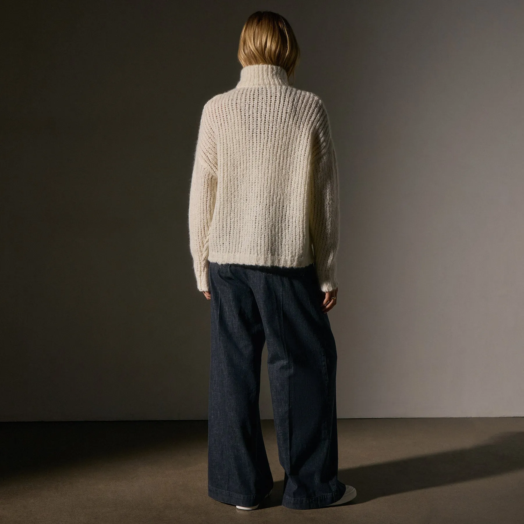 Cloud Knit Cardigan - Snow