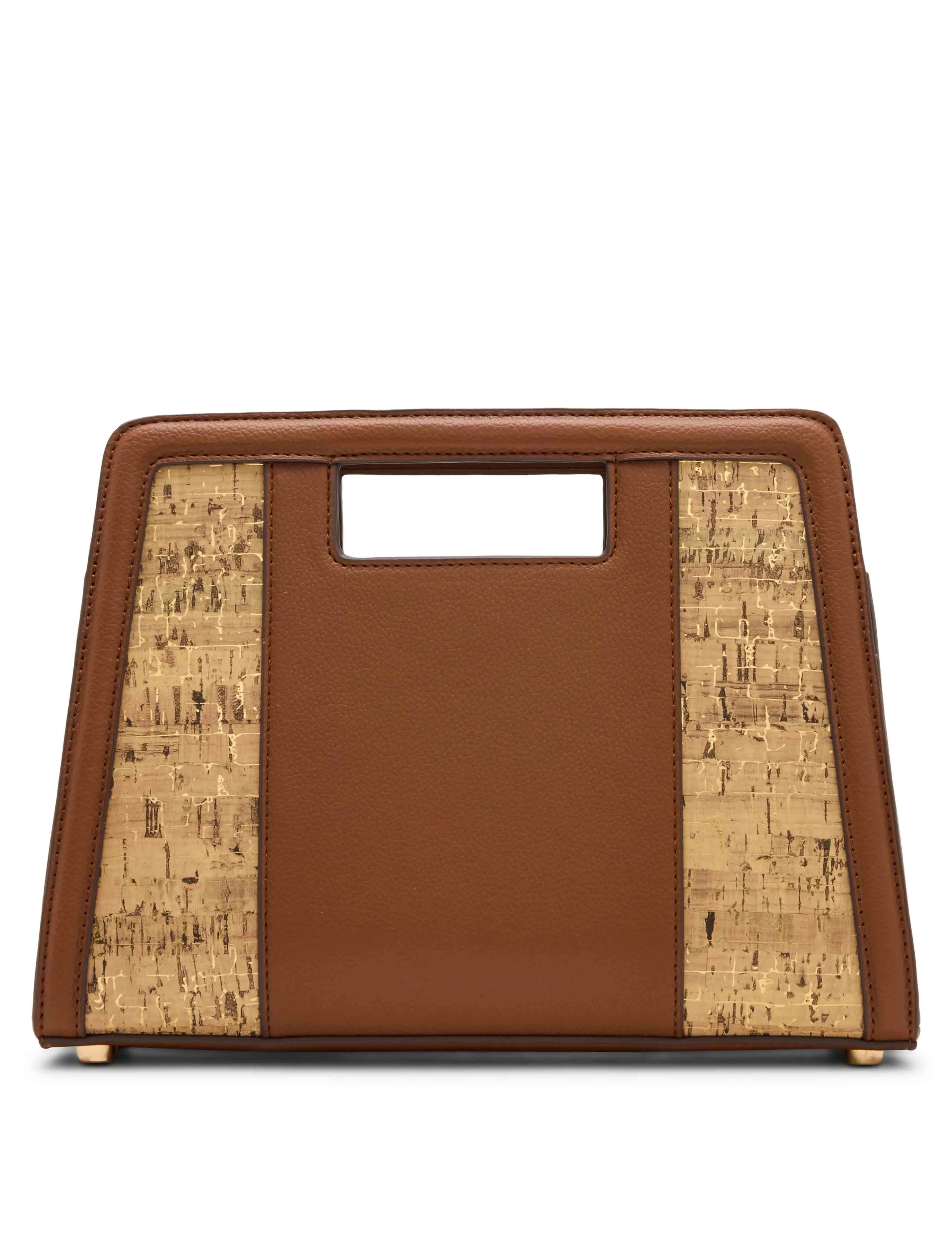Cork Clutch Bag With Convertible Strap