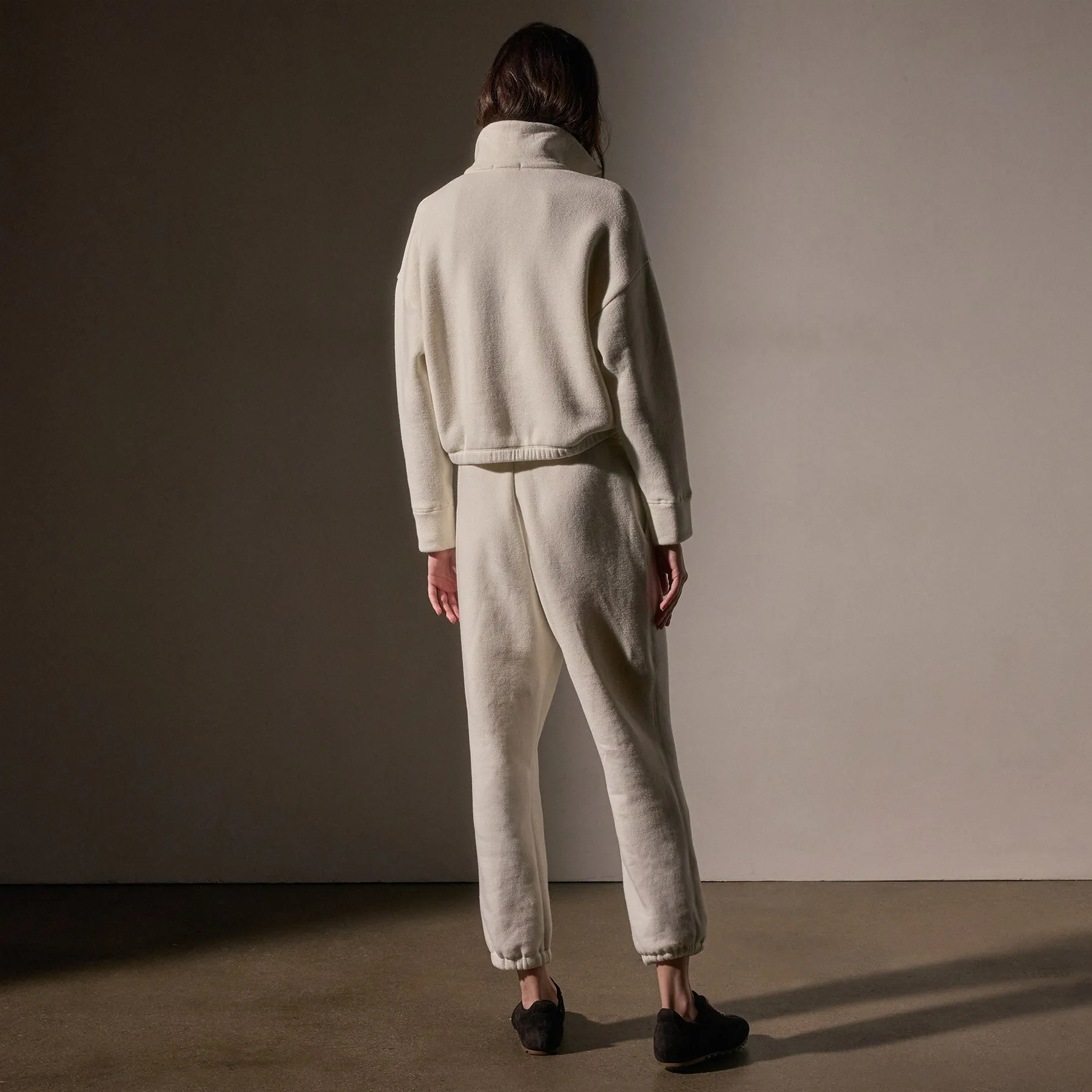 Cozy Half Zip - Ivory