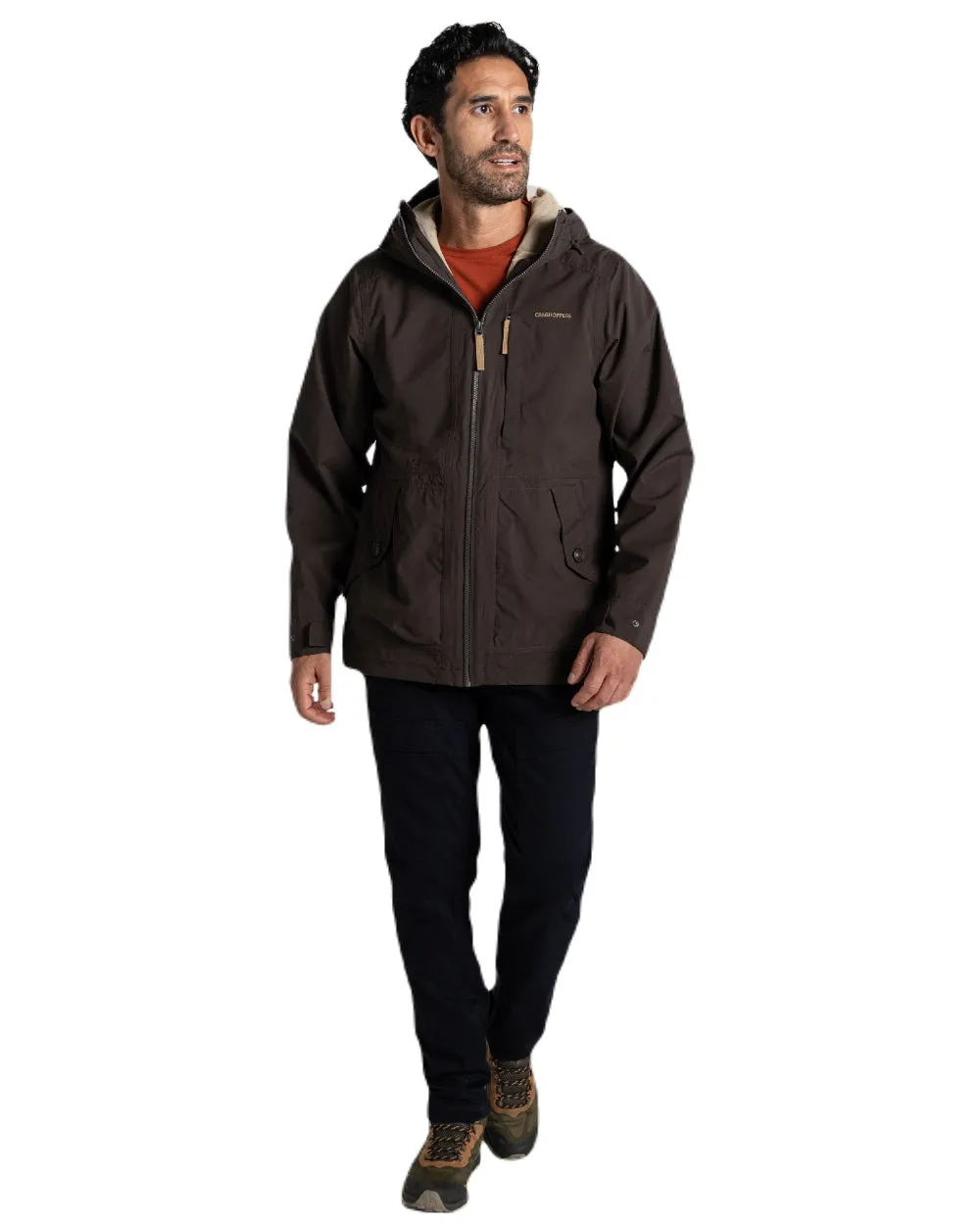Craghoppers Mens National Trust Fairbrook Waterproof Jacket
