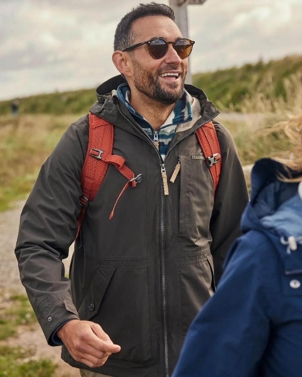 Craghoppers Mens National Trust Fairbrook Waterproof Jacket