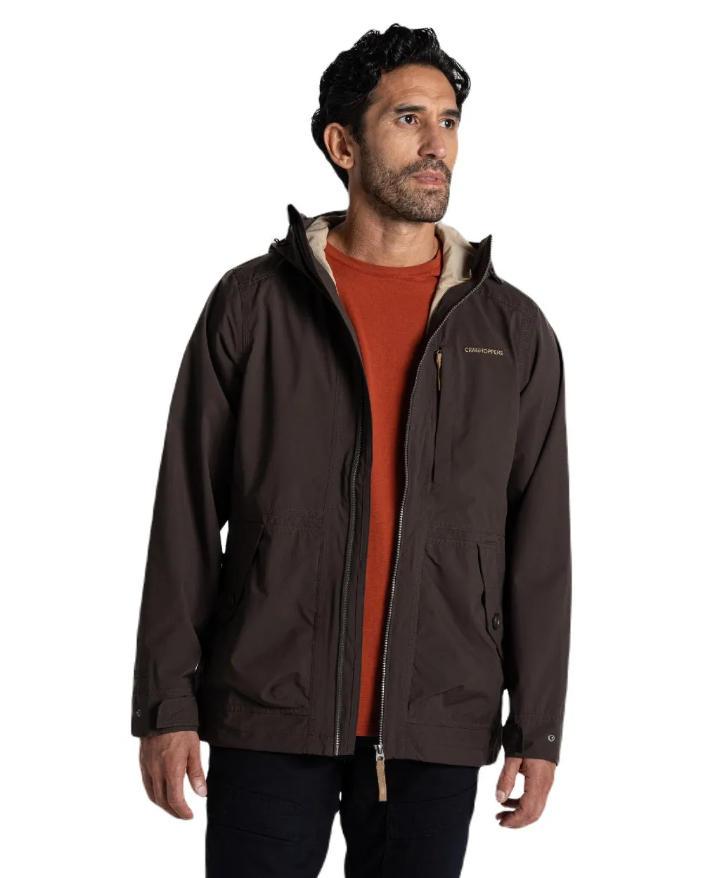 Craghoppers Mens National Trust Fairbrook Waterproof Jacket