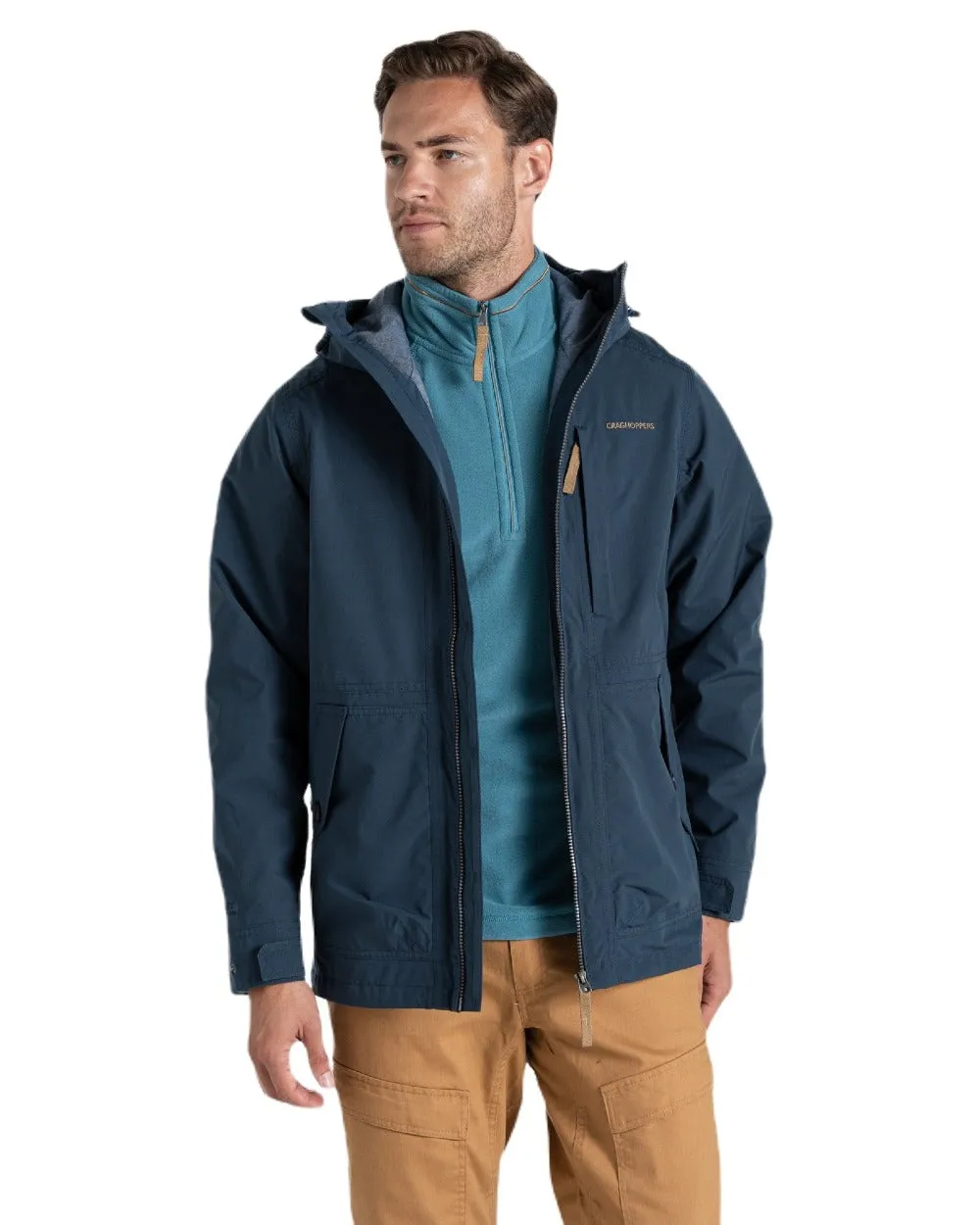 Craghoppers Mens National Trust Fairbrook Waterproof Jacket