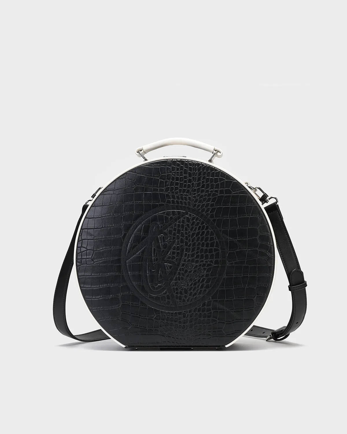 Croc Orb Bag in Black