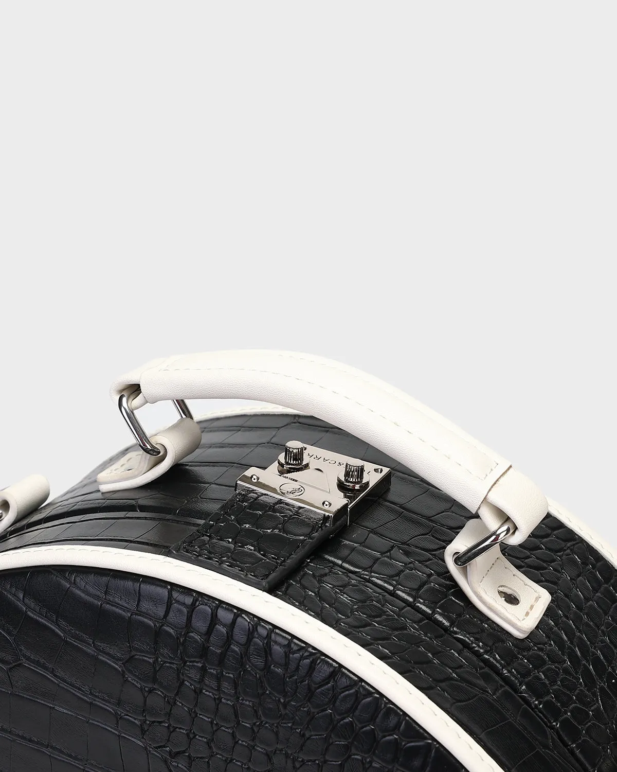 Croc Orb Bag in Black