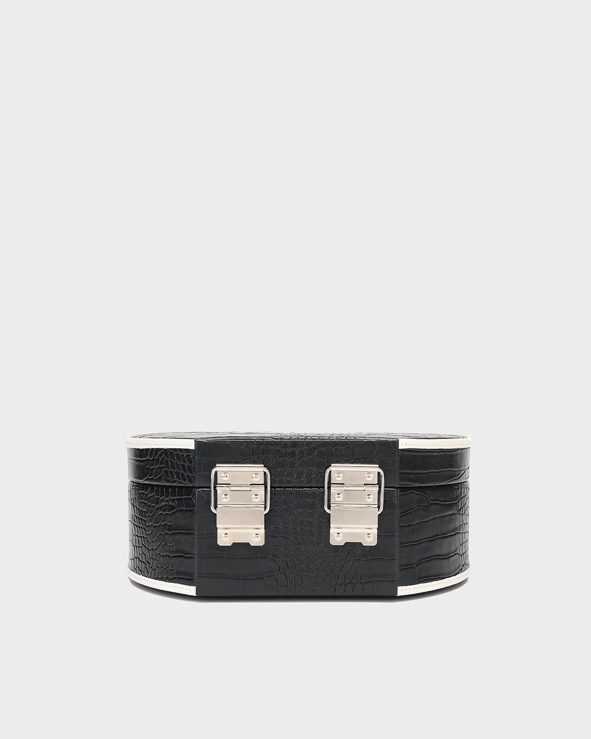 Croc Orb Bag in Black