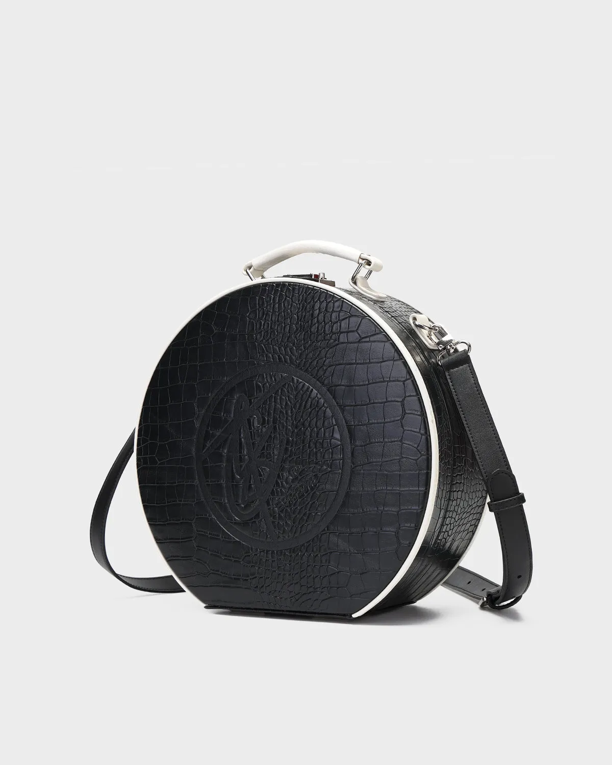 Croc Orb Bag in Black