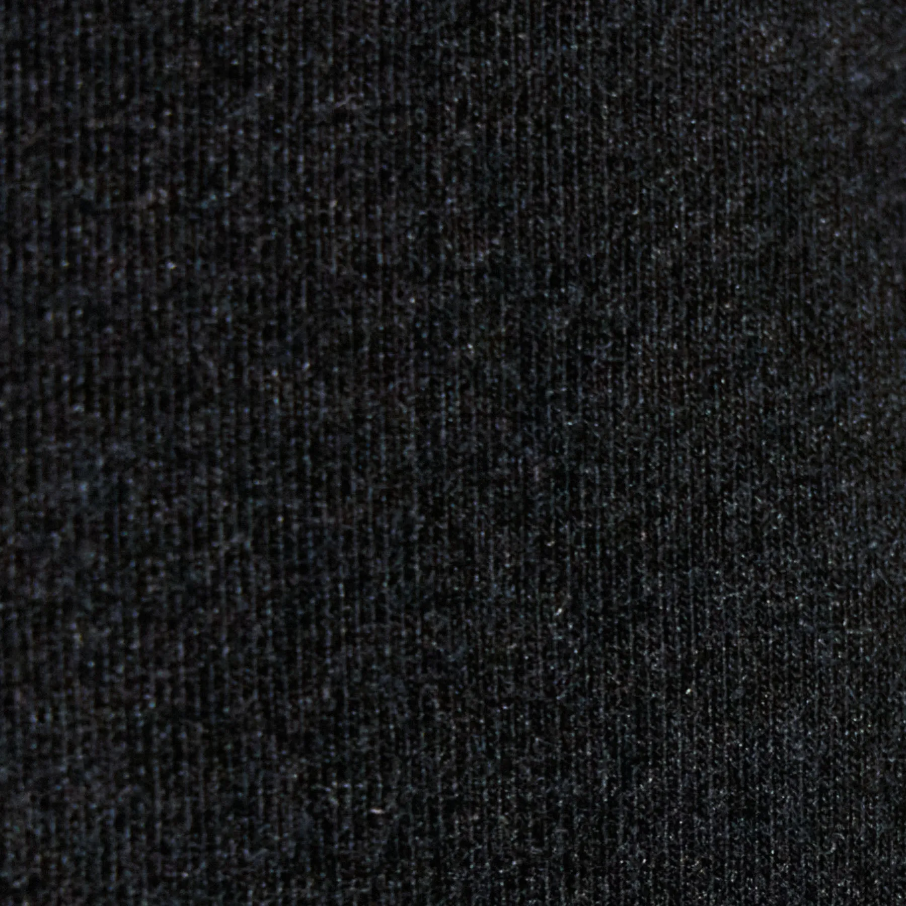 Cropped Long Sleeve Half Zip - Black