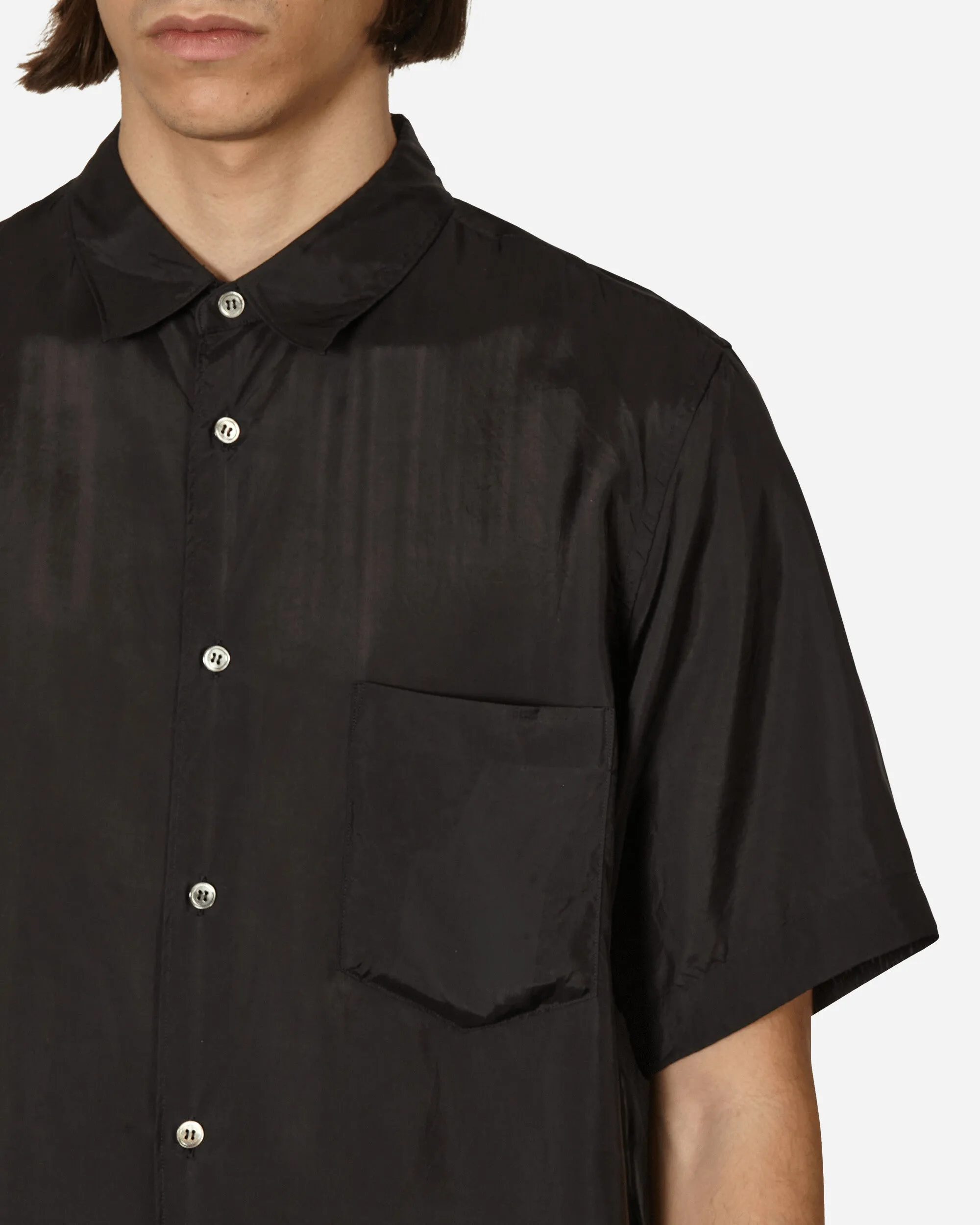 Cupro Shortsleeve Shirt Black