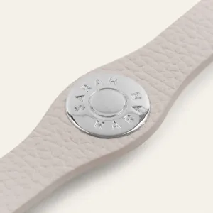 Deco Logo | Porcelain with Silver hardware