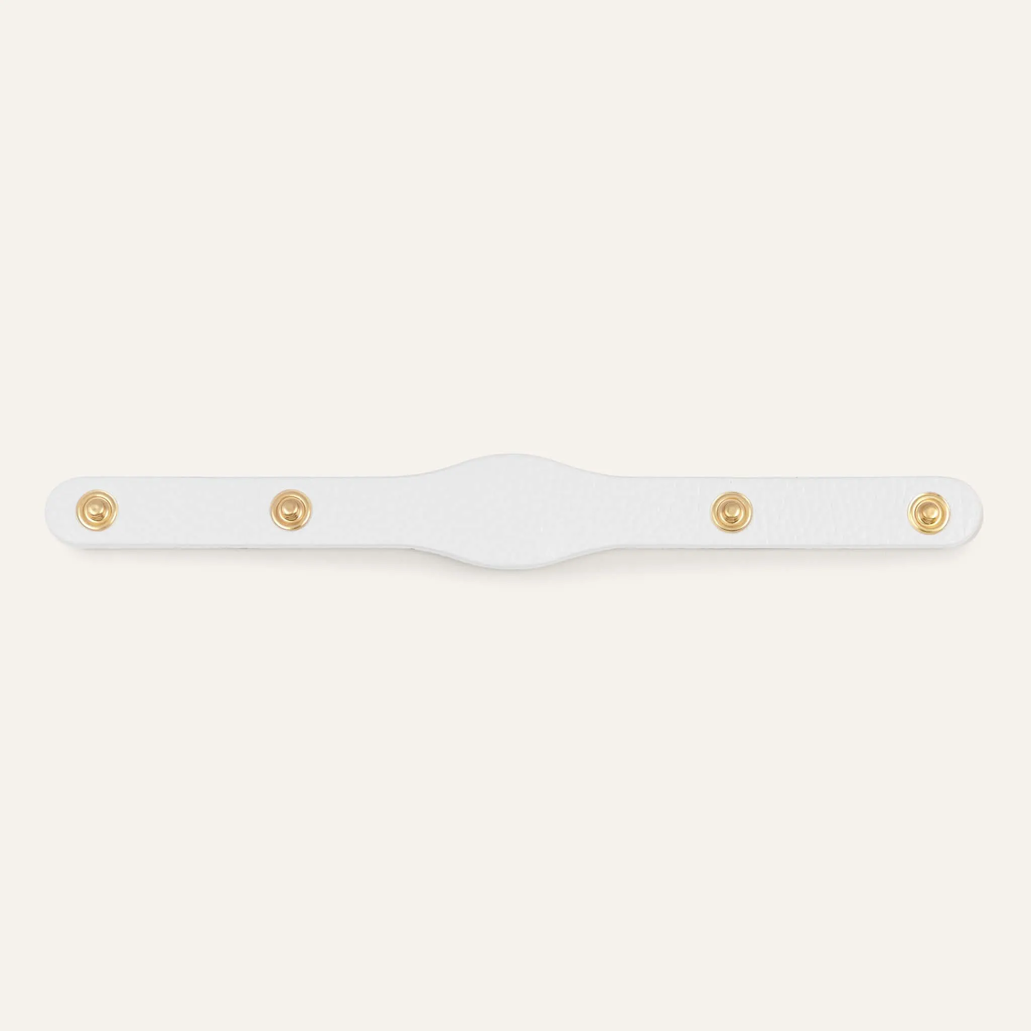 Deco Logo | White with Gold hardware