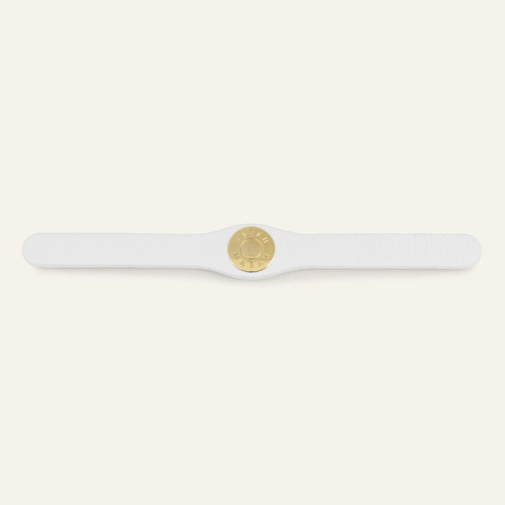 Deco Logo | White with Gold hardware