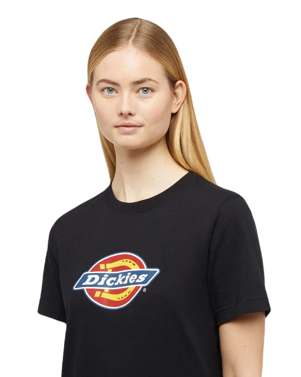 Dickies Womens Tricolour Logo T-Shirt