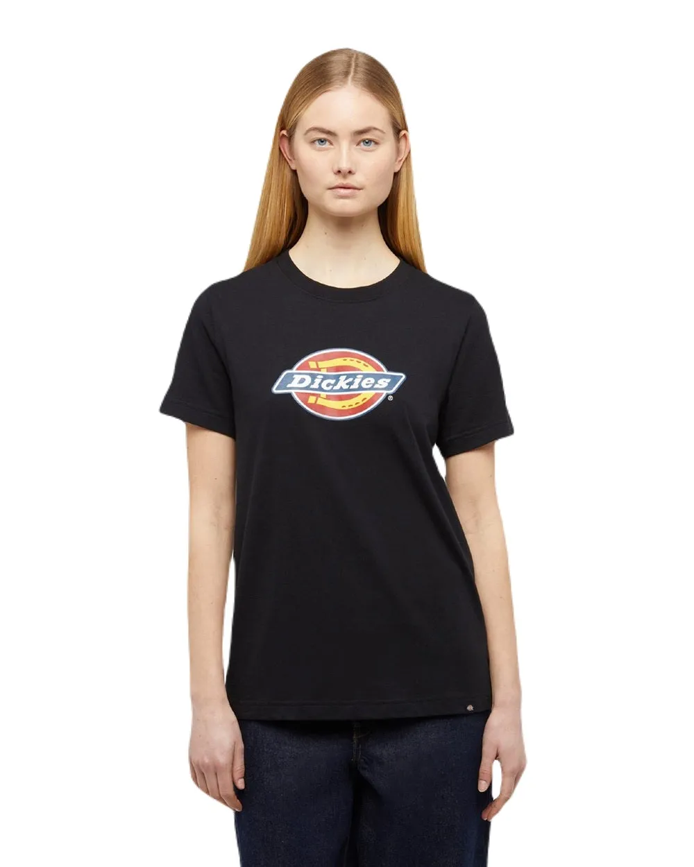 Dickies Womens Tricolour Logo T-Shirt