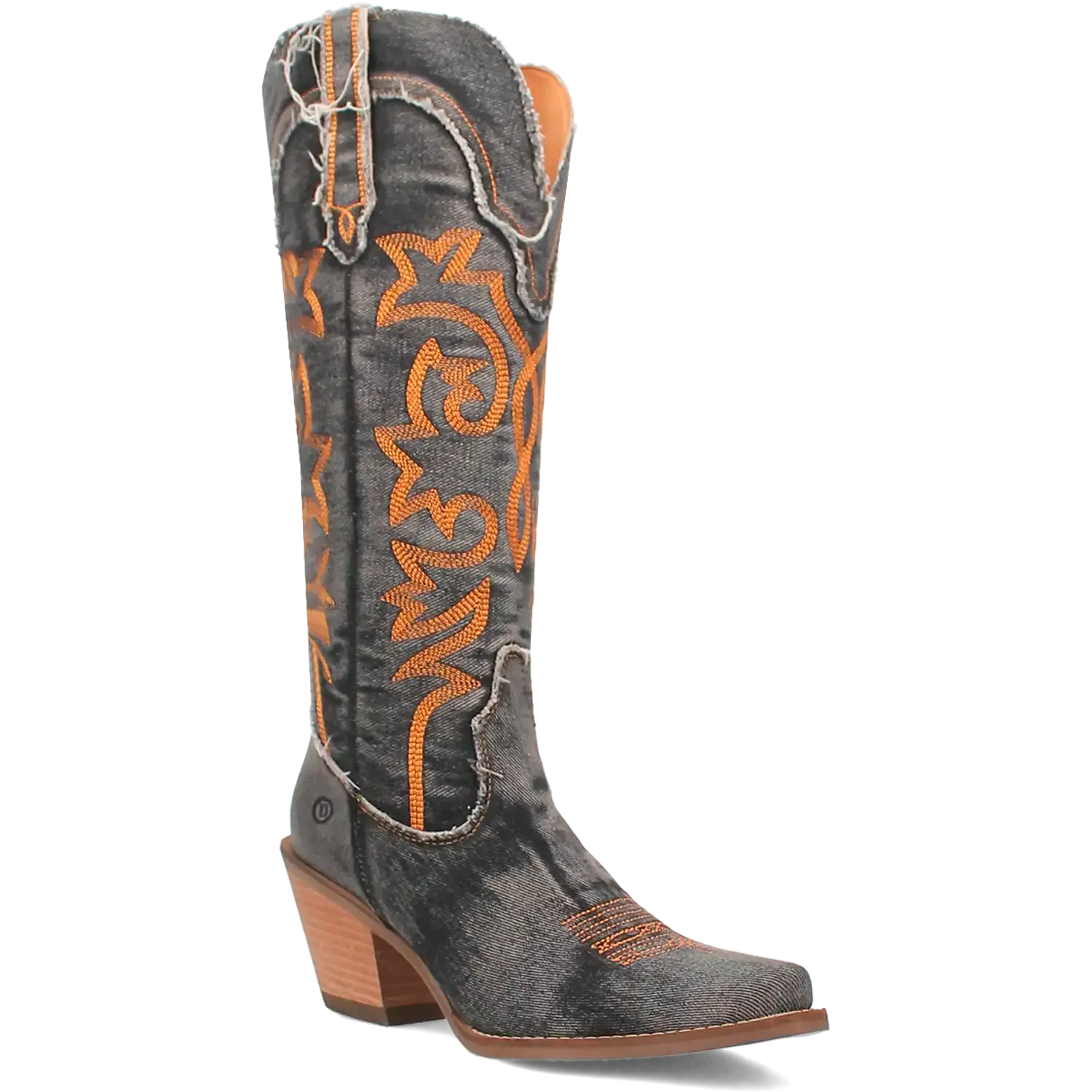 Dingo Texas Tornado-Womens Denim Cowgirl Boot