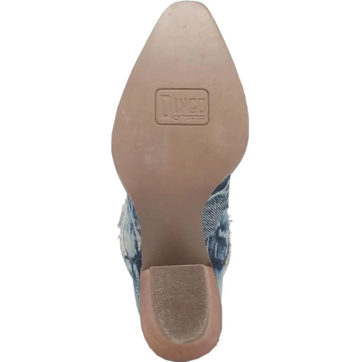 Dingo Texas Tornado-Womens Denim Cowgirl Boot