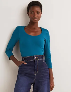 Double Layer Front Top-Baltic Blue