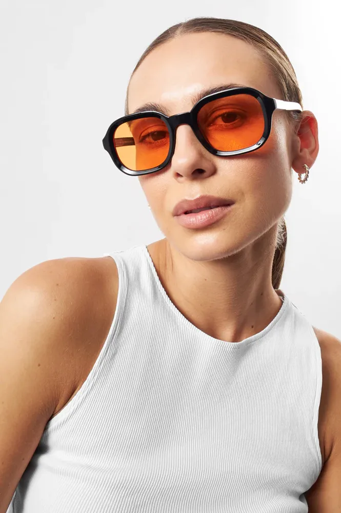Eco Shades Lodi Orange Sunglasses