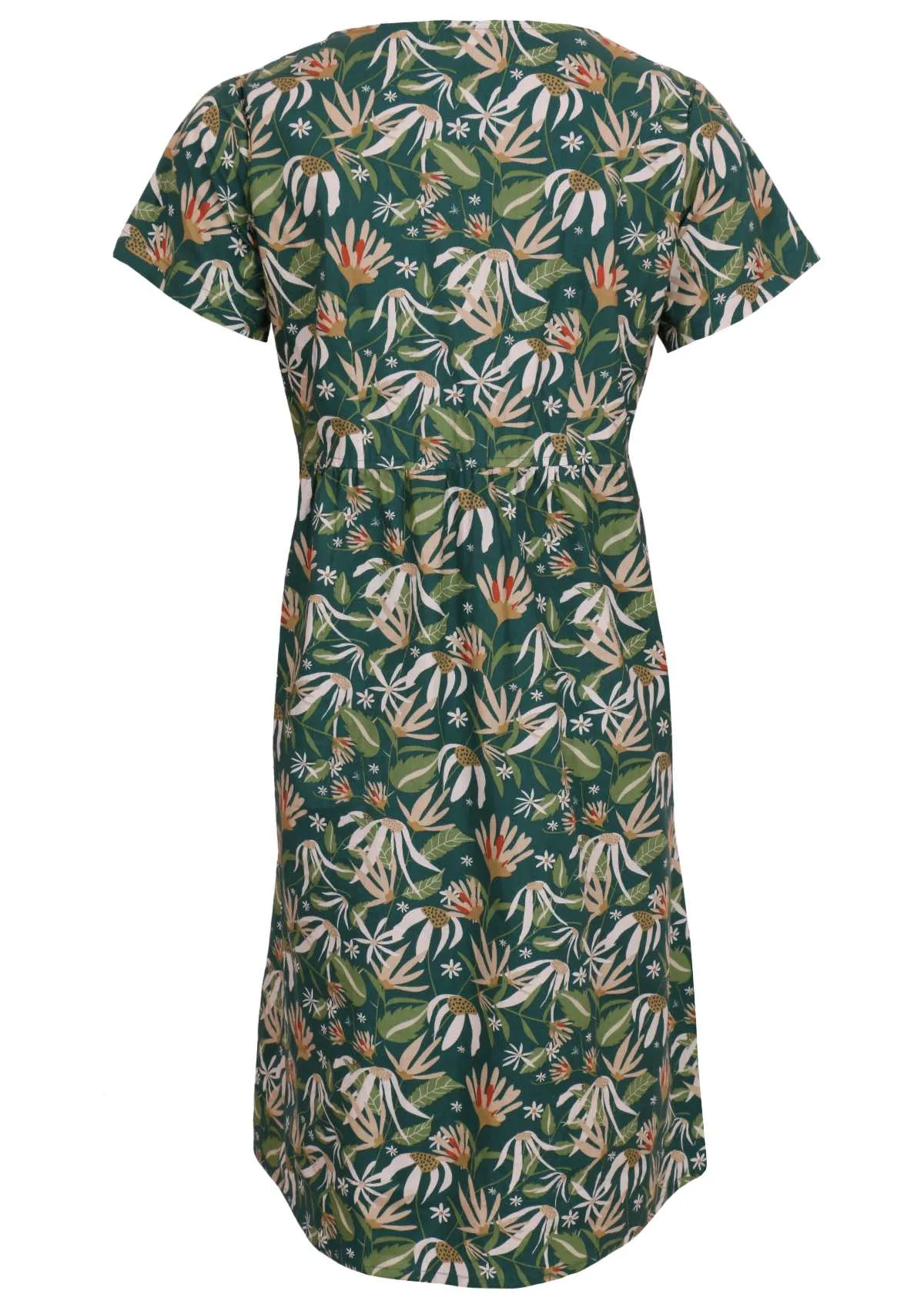 Etta Dress Flannel Flower