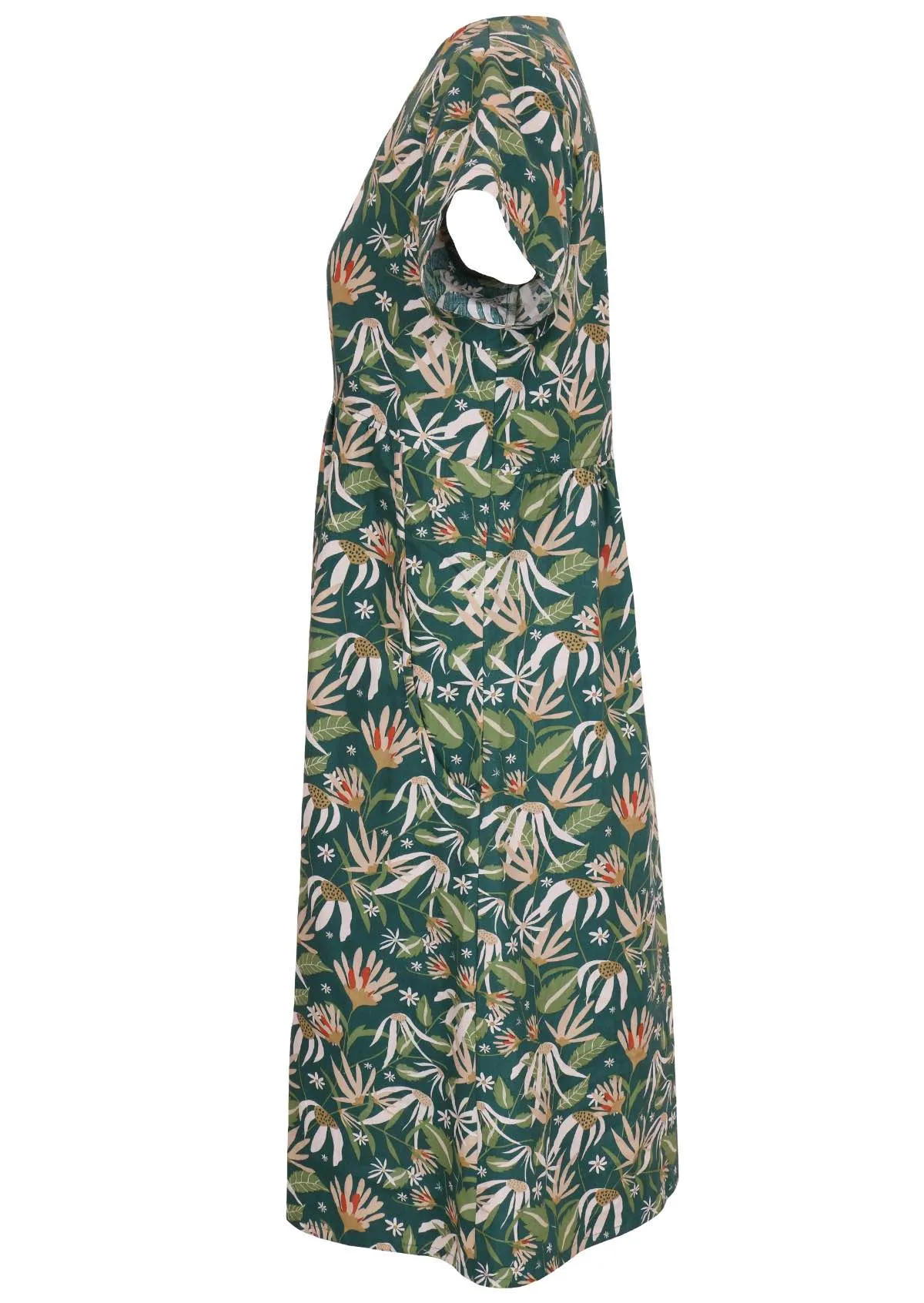 Etta Dress Flannel Flower