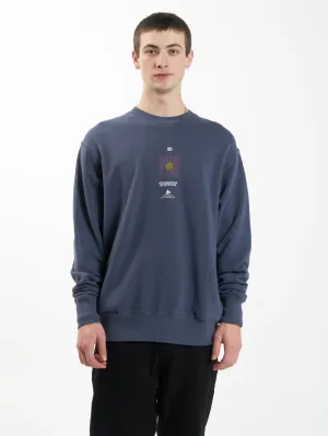 Experience Existence Oversize Crew - Mood Indigo