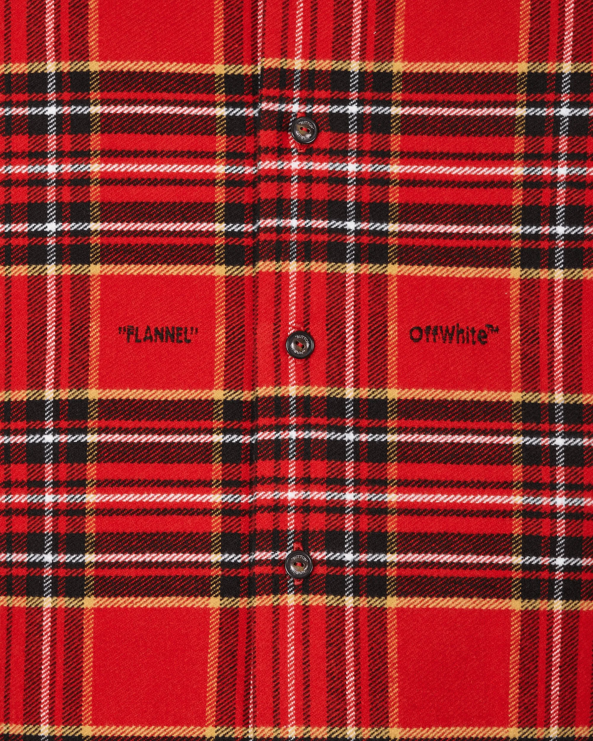 Flannel Skate Shirt Red