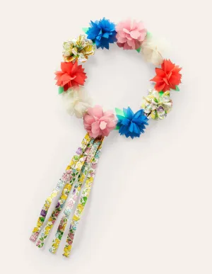 Flower Crown-Rainbow Floral
