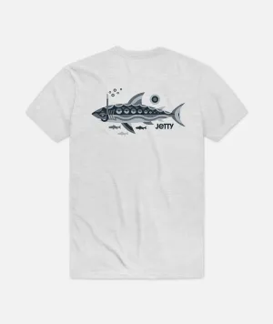 Geogill Tee - Ash Grey