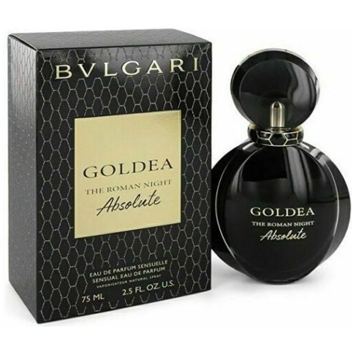 Goldea The Roman Night Absolute by Bvlgari perfume sensuelle for her EDP 2.5 oz New in Box