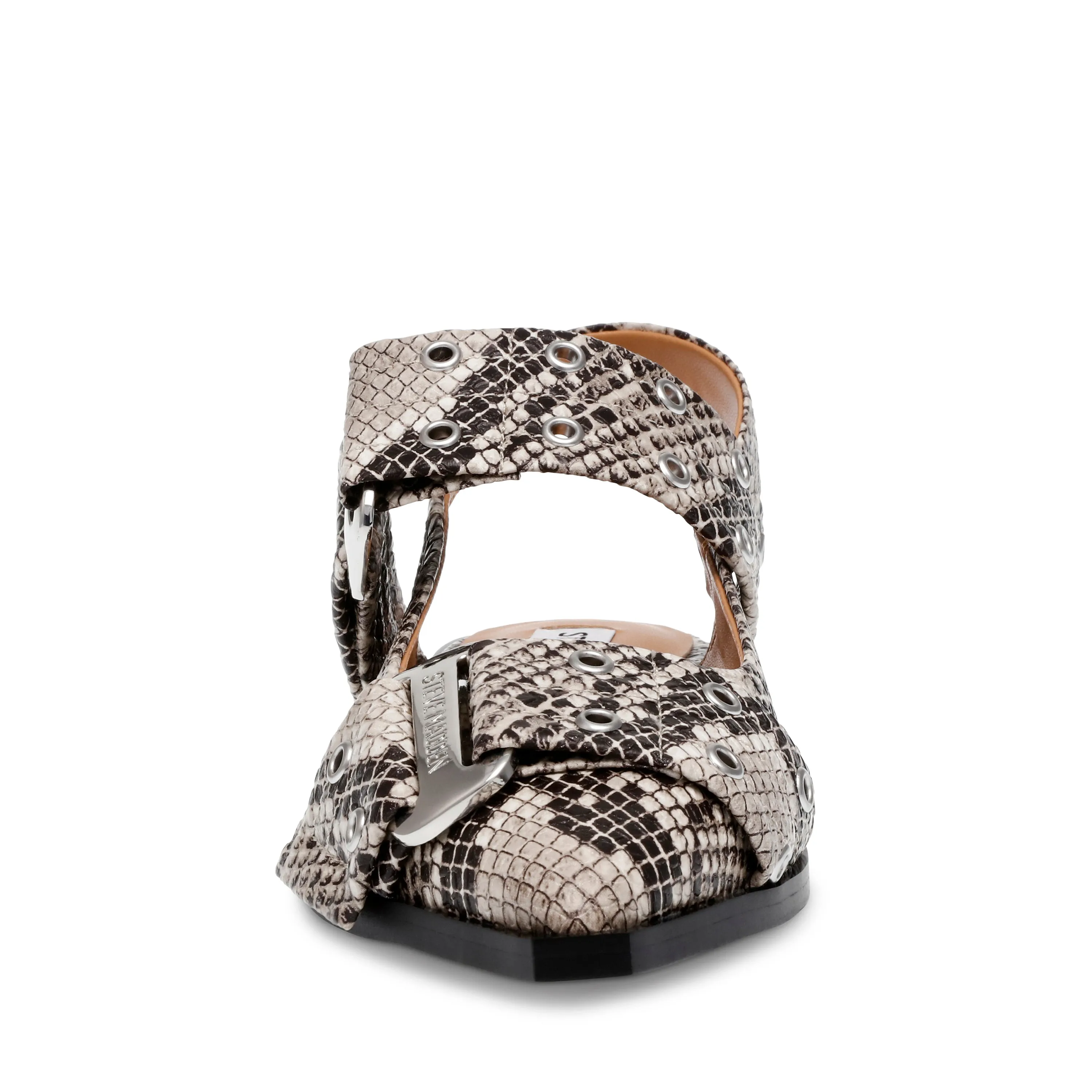 Grand Ave Flat Shoe LT. BEIGE SNAKE