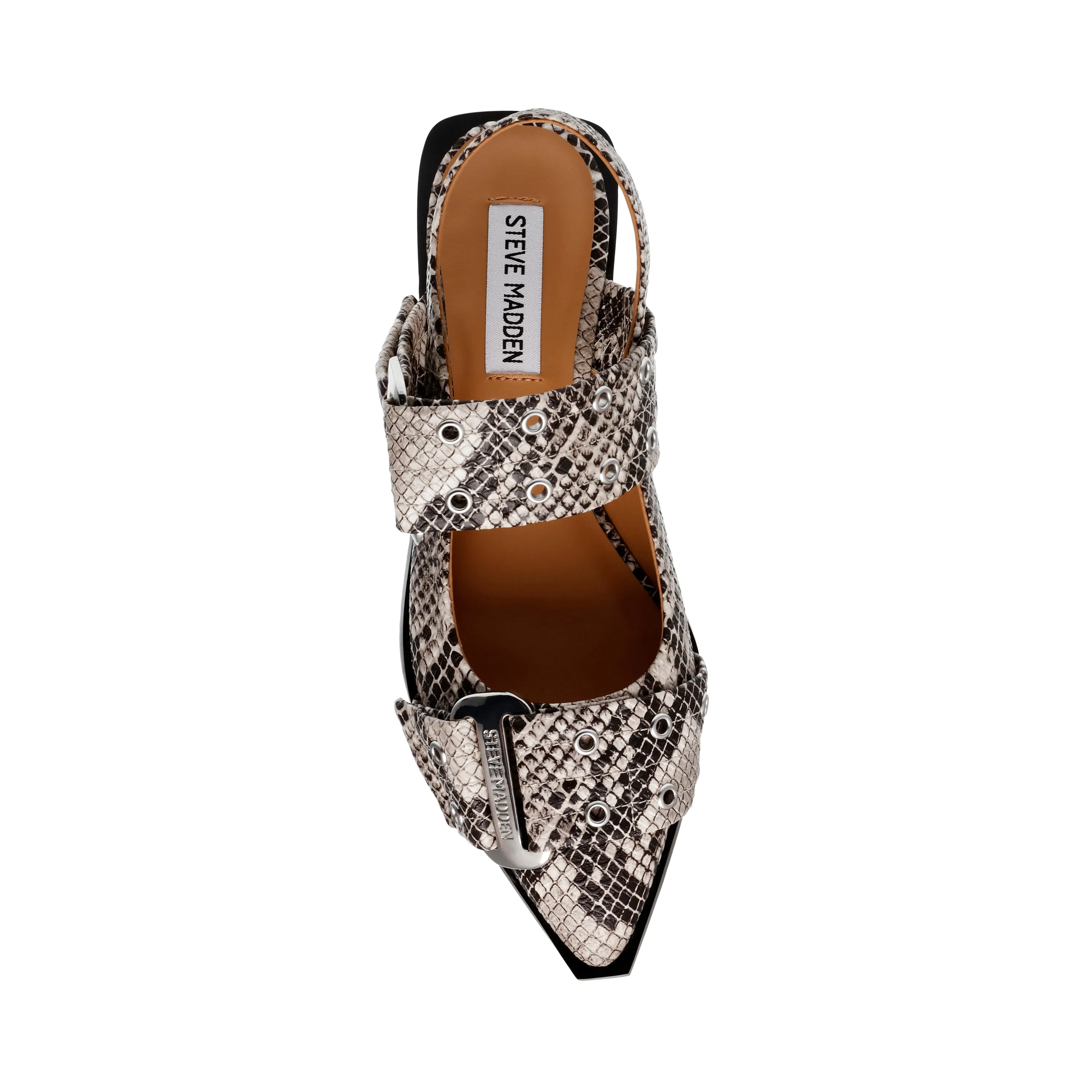 Grand Ave Flat Shoe LT. BEIGE SNAKE