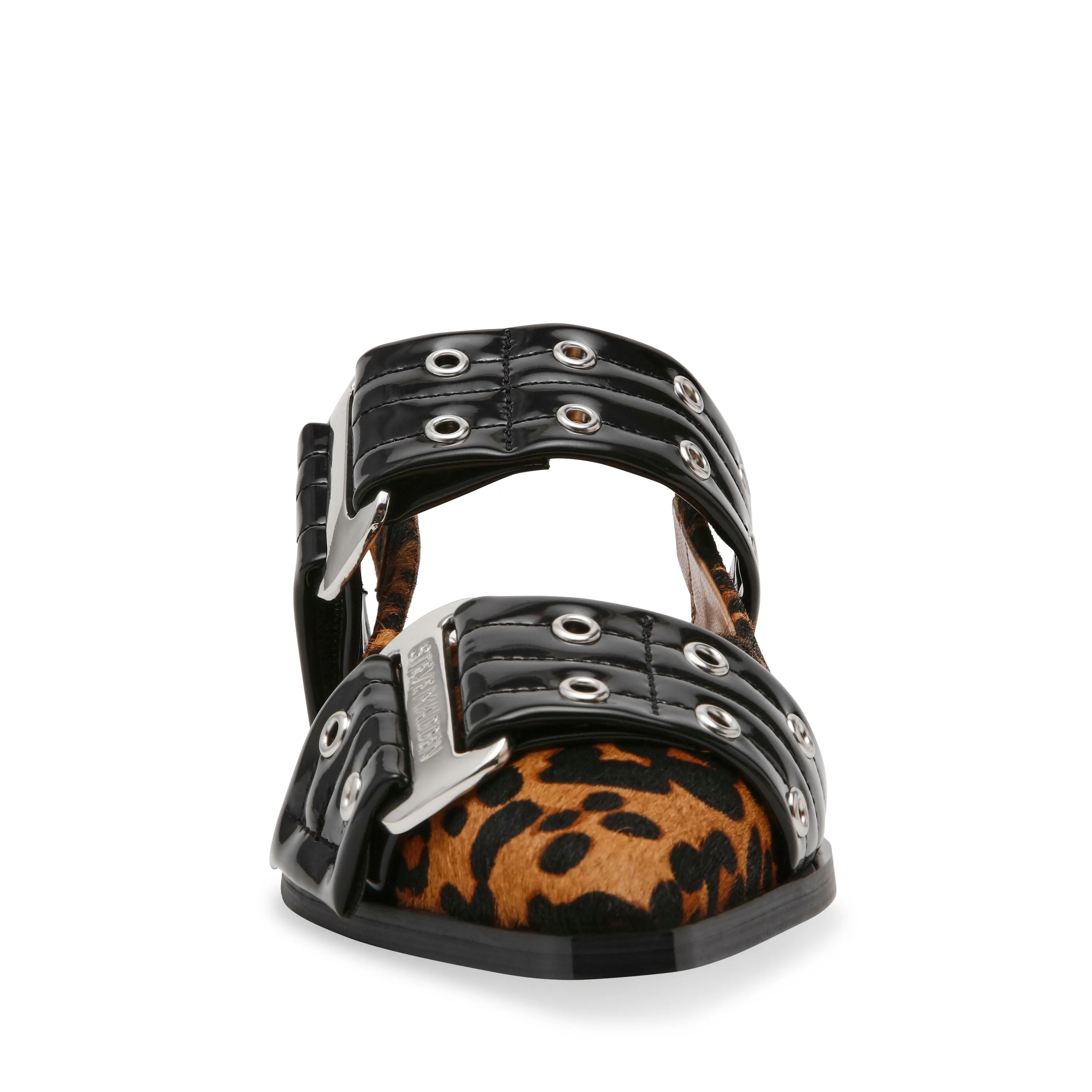 Grand Ave-L Flat Shoe BLACK/ LEOPARD