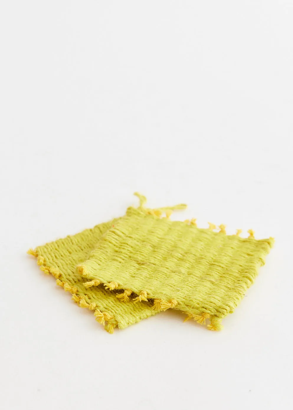 Handwoven Coasters Set Of 2