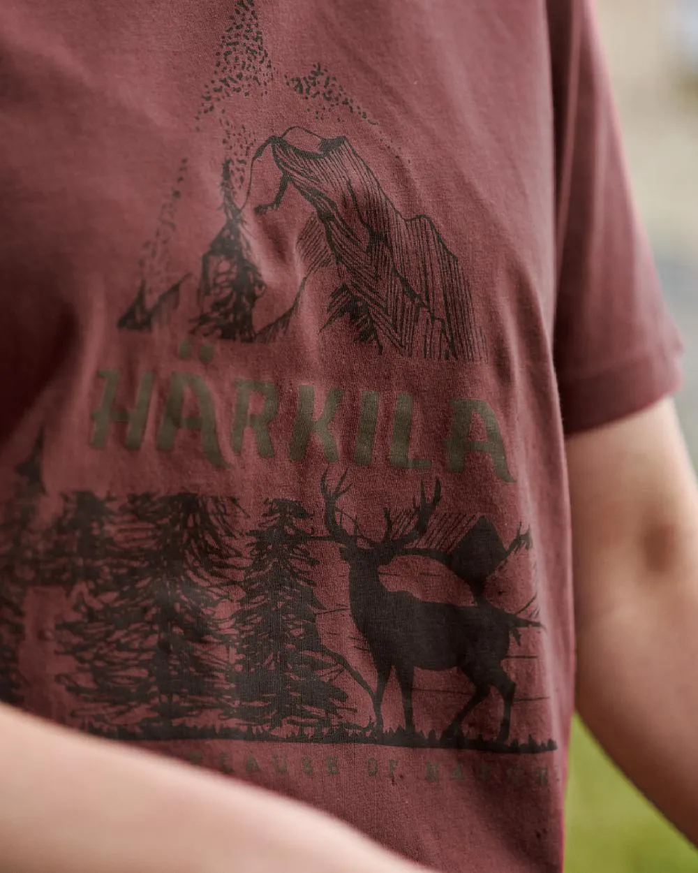 Harkila Womens Nature Short Sleeve T-Shirt