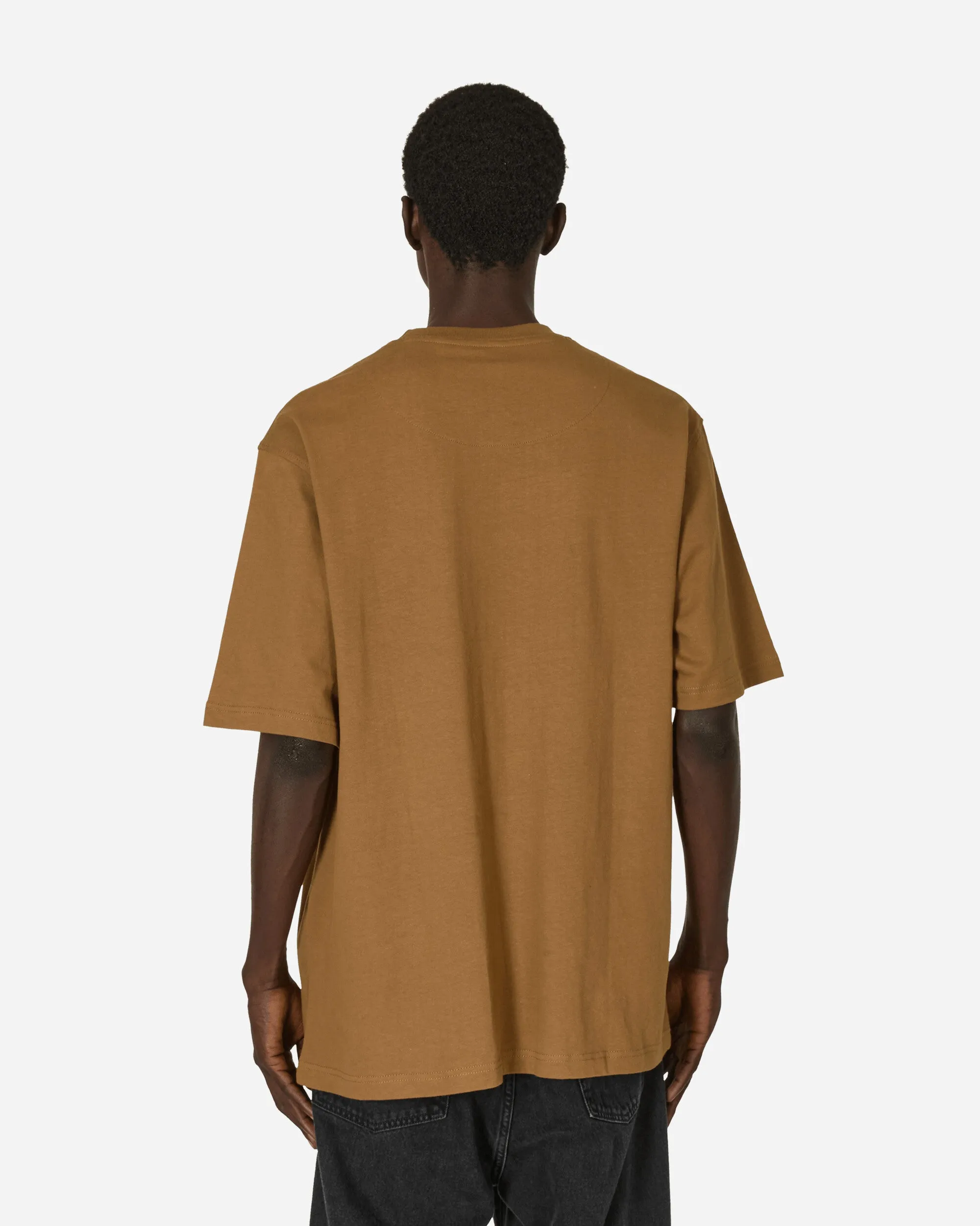 Heavy Duty Classic Label Pocket T-Shirt Coyote Brown