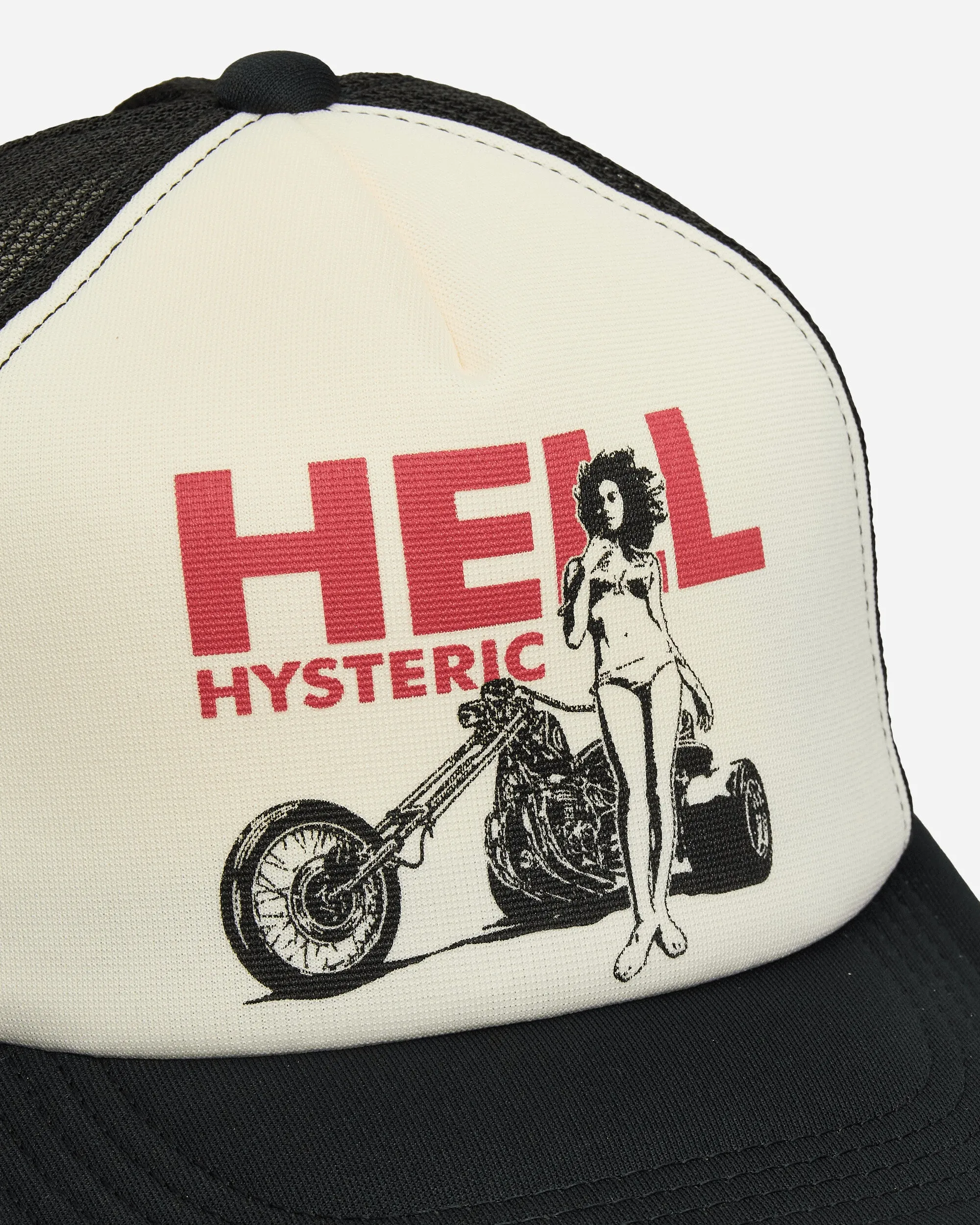 Hell Hysteric Trucker Hat Black