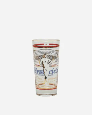 HG Label Beer Glass White
