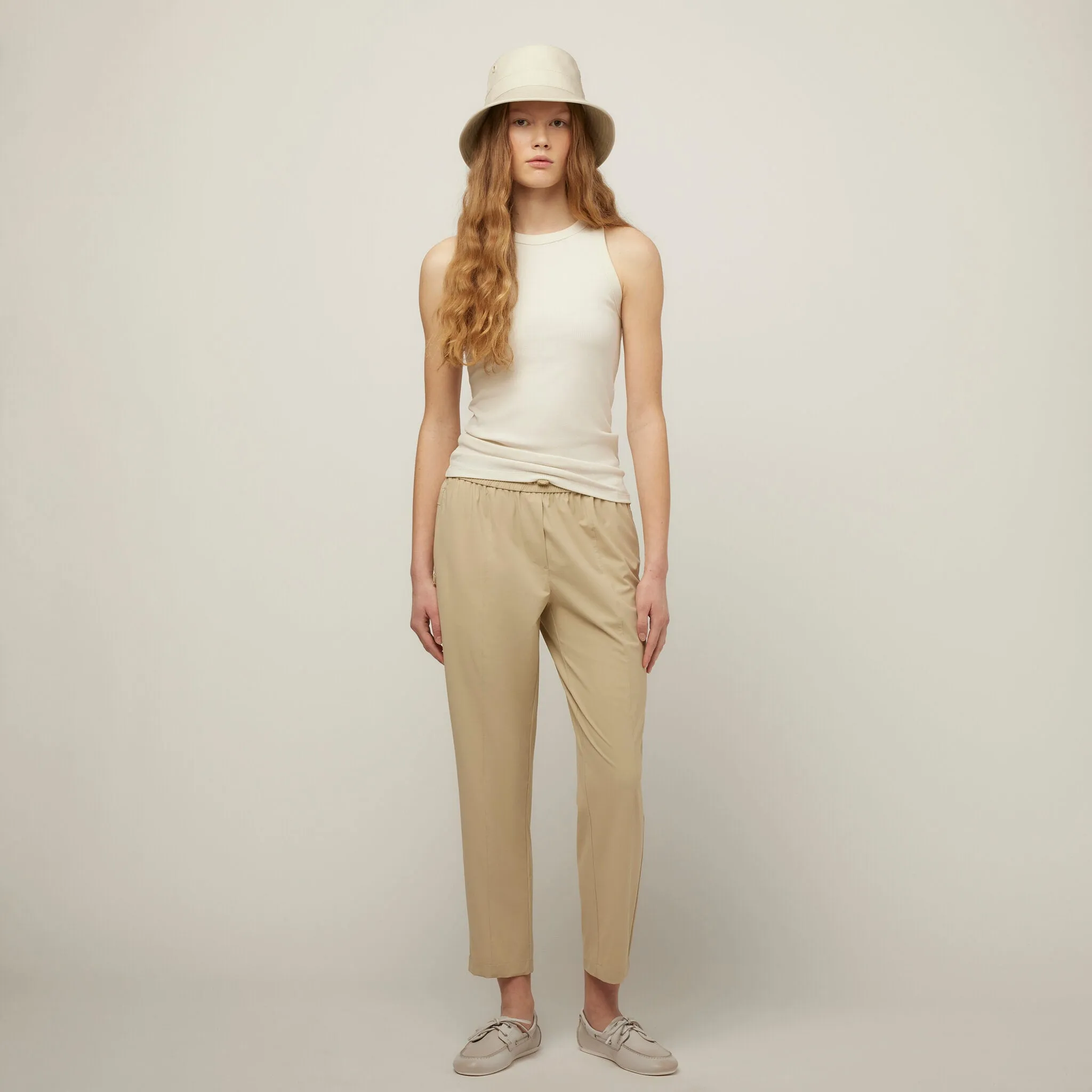 High Neck Rib Tank