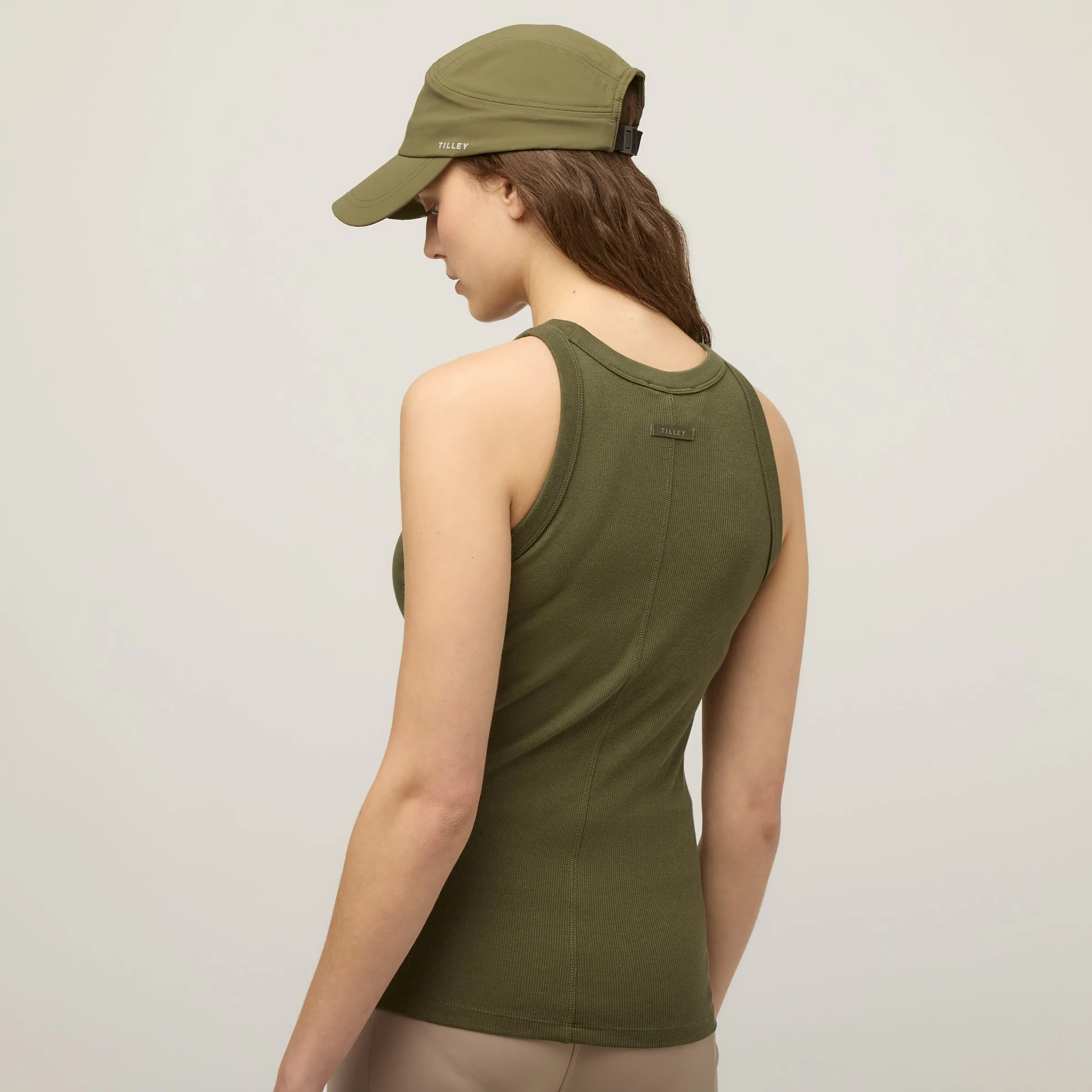 High Neck Rib Tank